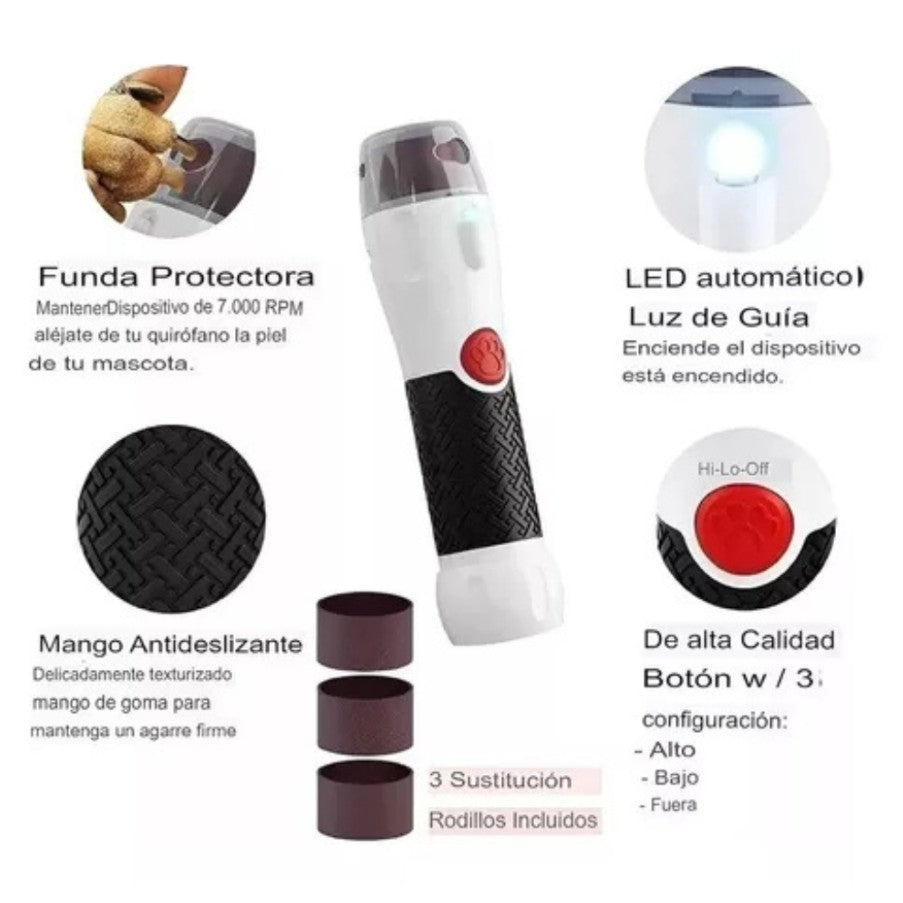 LIMADOR DE UÑAS CANINO Y FELINO