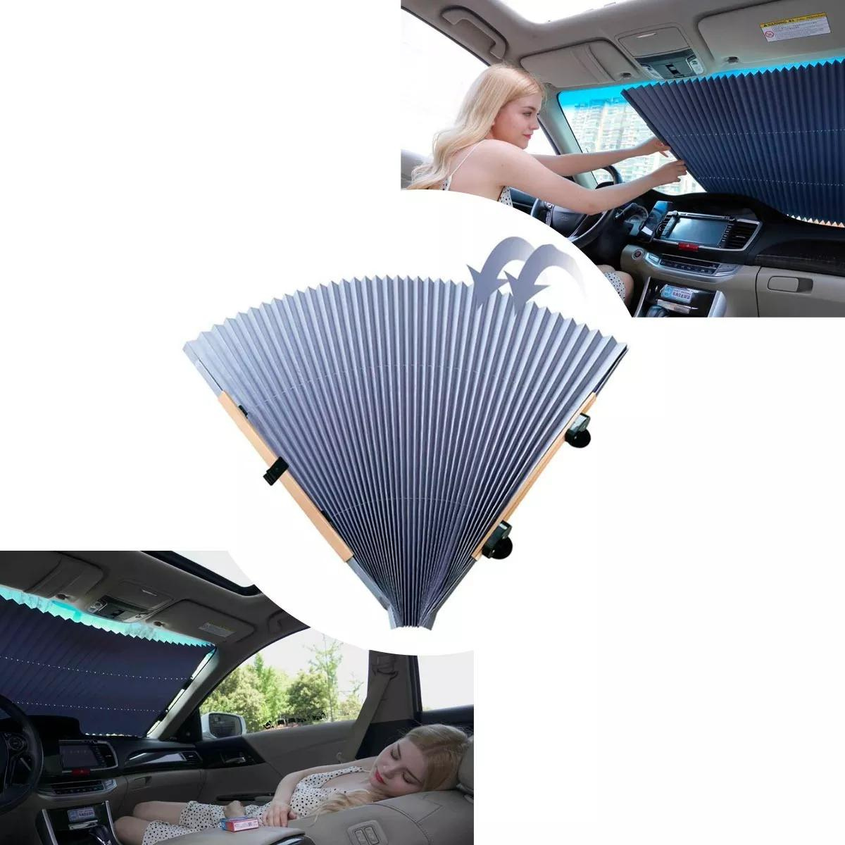 PARASOL RETRÁCTIL PARA AUTO DE 65 CM