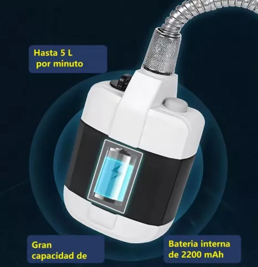 Ducha Portatil para Camping Recargable