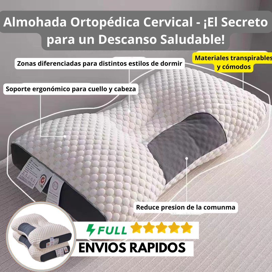 ALMOHADA ORTOPÉDICA ERGONÓMICA