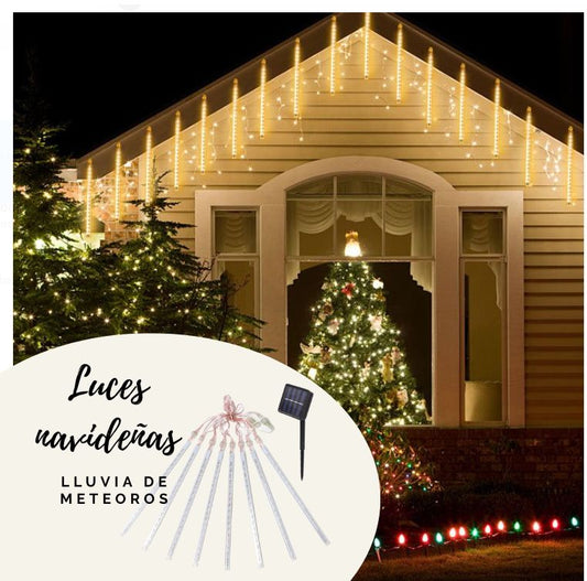 LUCES NAVIDEÑAS LLUVIA DE METEOROS - Amarillas