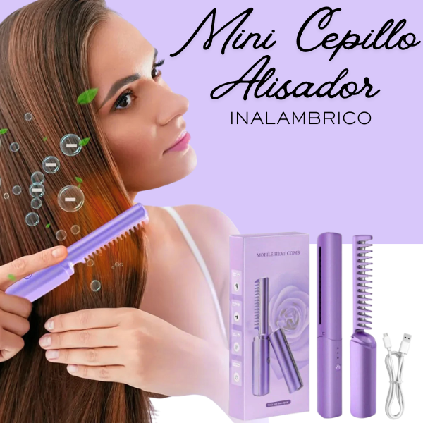 MINI CEPILLO ALISADOR INALAMBRICO