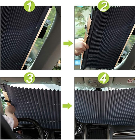 PARASOL RETRÁCTIL PARA AUTO DE 65 CM