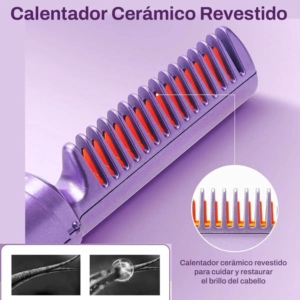 MINI CEPILLO ALISADOR INALAMBRICO